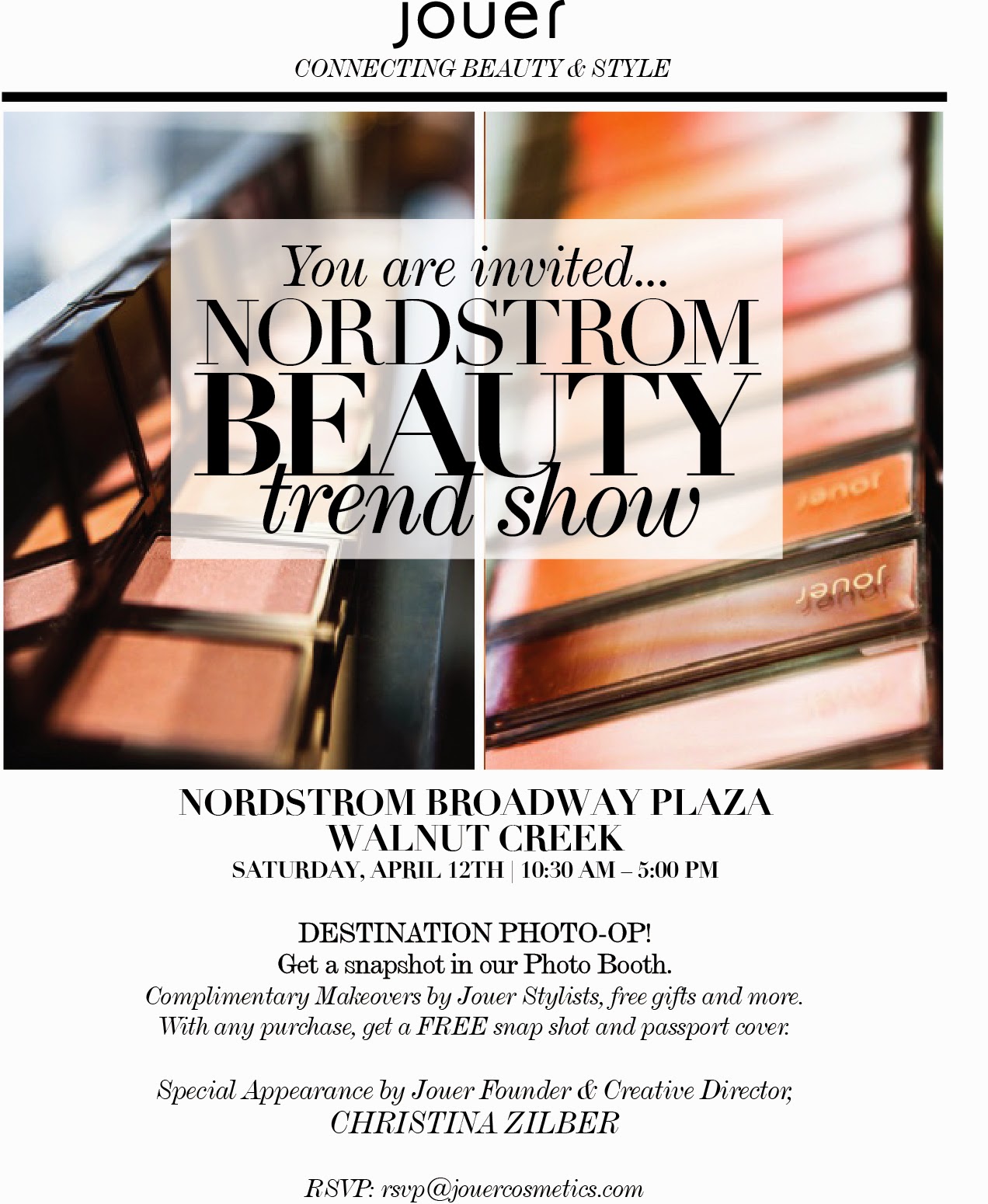 Savvy in San Francisco Savvy Events Jouer &amp; Nordstrom Beauty Trend Show